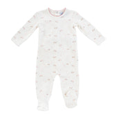KIPP BABY 3PC BERRY PATTERN FOOTIE,BIB & BLANKET